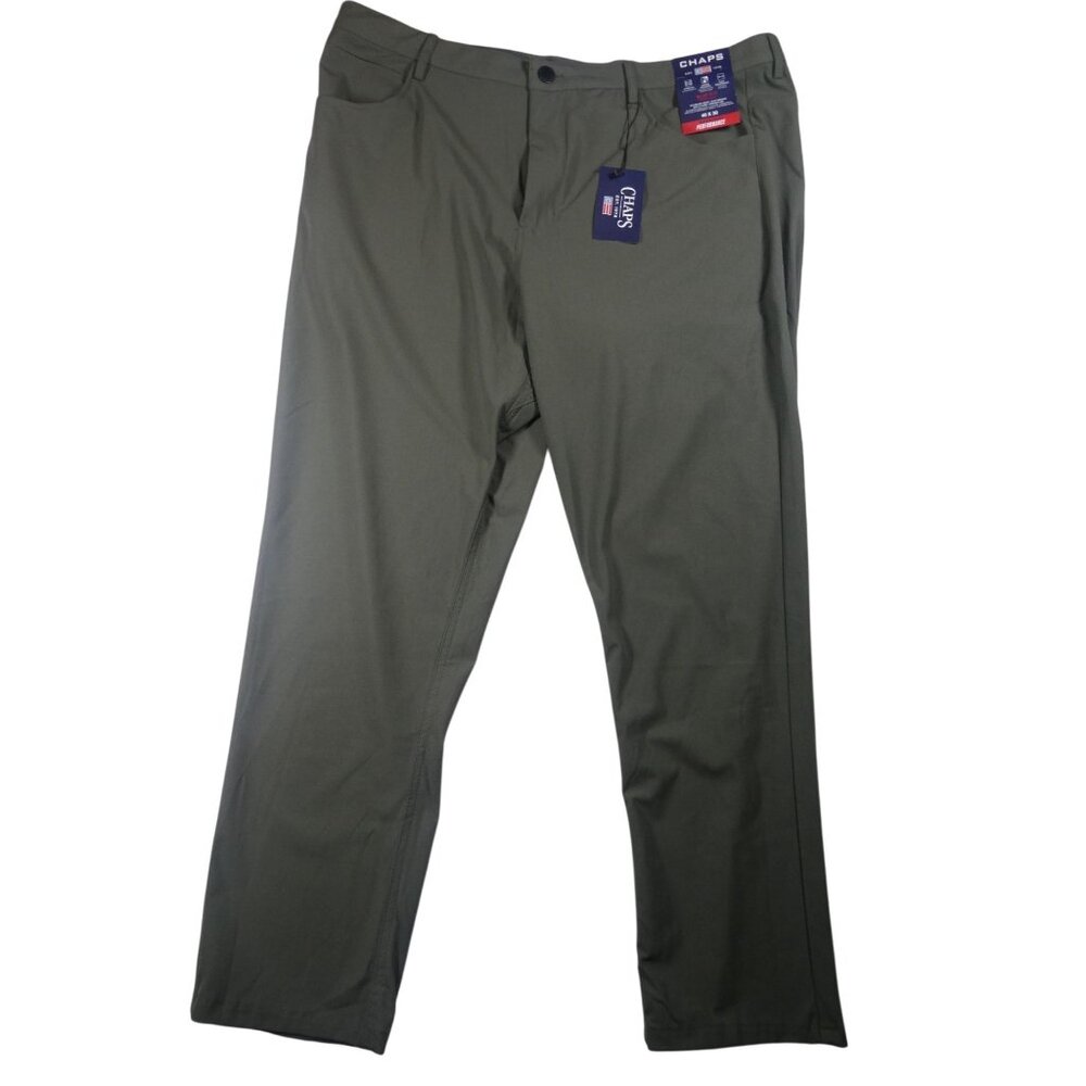 Chaps Men's Slim‎ Fit Everyday Performance Pants Size 40x30
